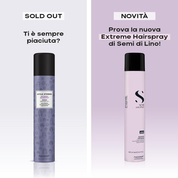 Alfaparf semi di lino style e care extreme hairspray - lacca spray. Tenuta extra forte