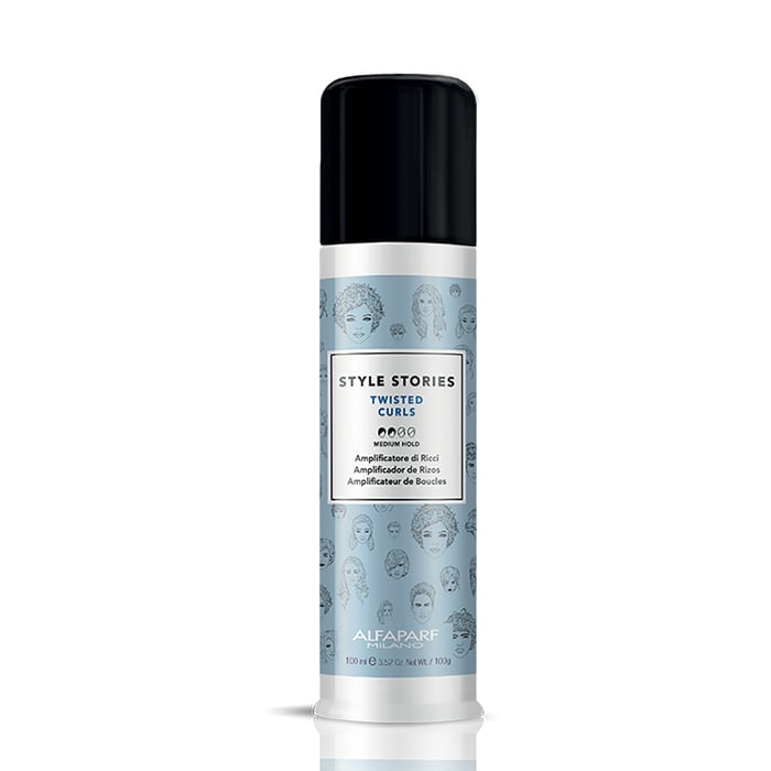 Alfaparf style stories twisted curls - amplifica e definisce i ricci con un fantastico effetto anti-crespo