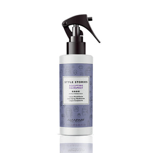 Alfaparf style stories sculpting hairspray - lacca spray no-gas. Tenuta extra forte