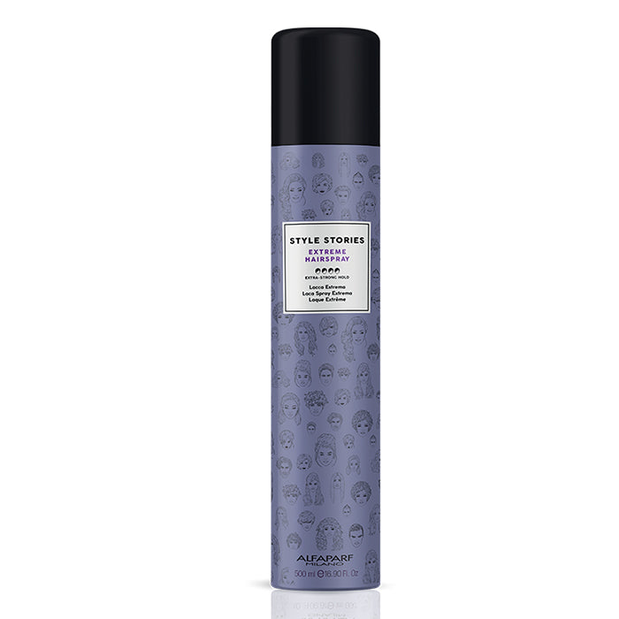 Alfaparf style stories extreme hairspray - lacca spray. Tenuta extra forte
