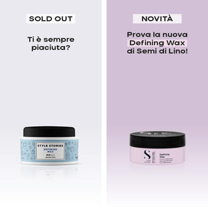 Alfaparf semi di lino style e care defining wax - cera morbida, per risultati definiti. tenuta media. Effetto lucido