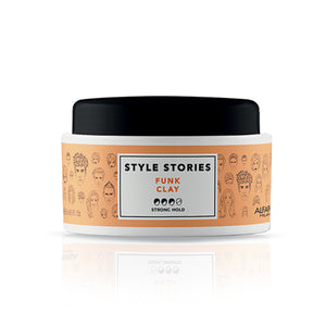 Alfaparf style stories funk clay - pasta modellante. tenuta forte. Effetto opaco