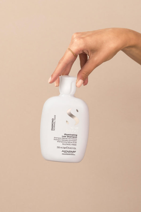 Alfaparf semi di lino diamond illuminating low shampoo - shampoo delicato illuminante. Lucentezza estrema