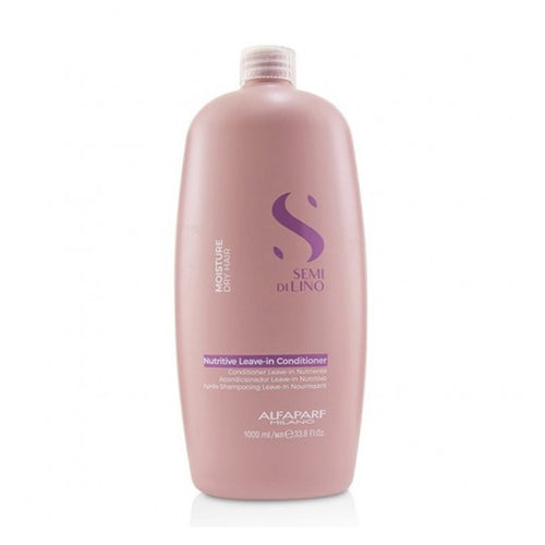 Alfaparf semi di lino nutritive leave-in conditioner - balsamo nutriente senza risciacquo per capelli secchi e crespi