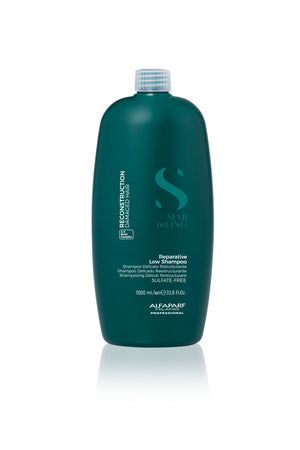 Alfaparf semi di lino reparative shampoo low - shampoo ristrutturante per capelli danneggiati e sfibrati