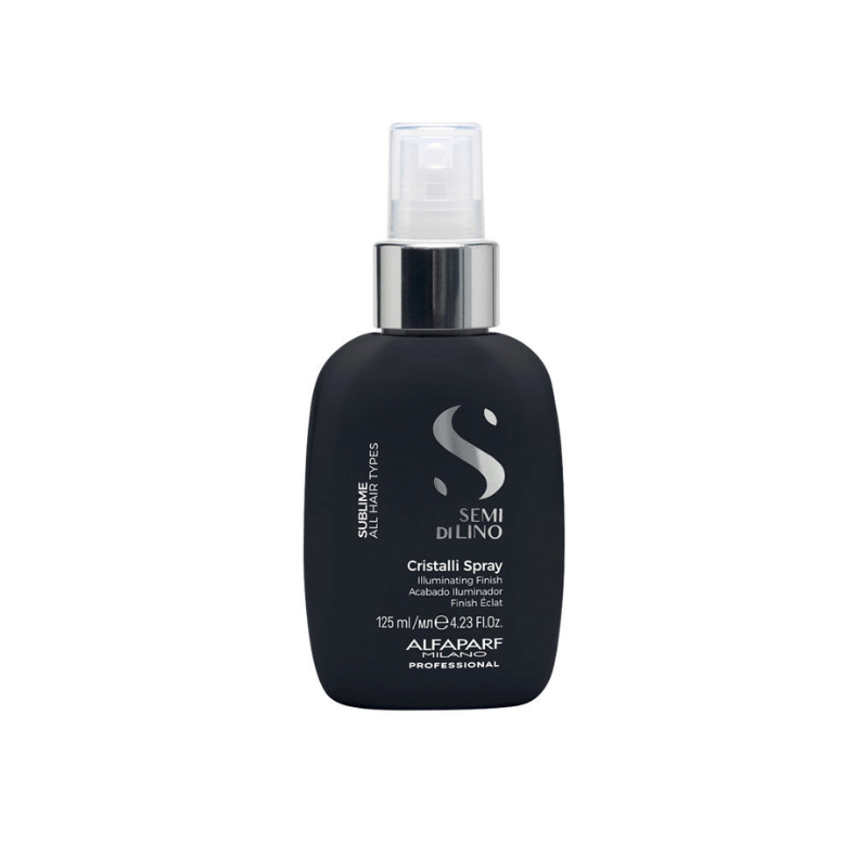 Alfaparf semi di lino sublime cristalli liquidi spray - olio illuminante istantaneo per tutti i tipi di capelli in spray
