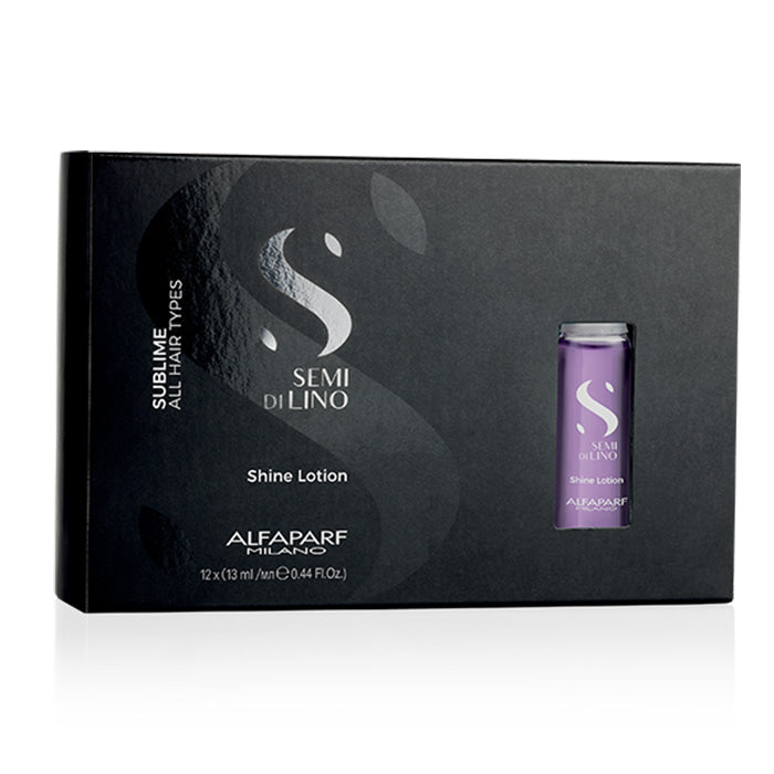 Alfaparf semi di lino sublime shine lotion - trattamento intensivo effetto luce senza risciacquo