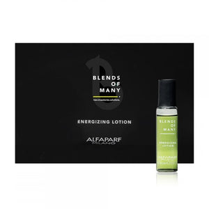 Alfaparf blends of many energizing lotion - fiale anticaduta uomo. Ispessimento e volume