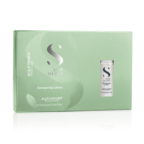 Alfaparf - semi di lino scalp renew energizing lotion - fiale anticaduta