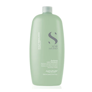 Alfaparf semi di lino scalp renew purifying low shampoo - shampoo purificante per cute con problemi di forfora secca o grassa