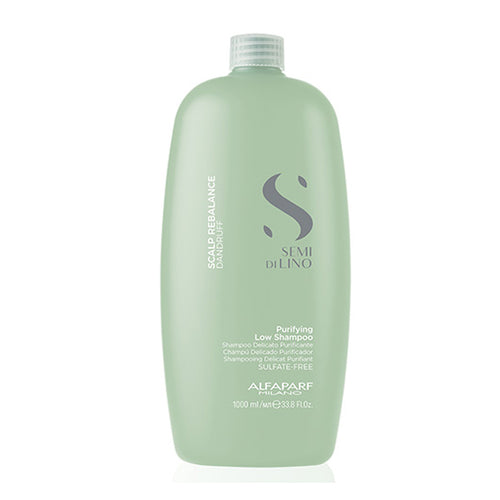 Alfaparf semi di lino scalp renew purifying low shampoo - shampoo purificante per cute con problemi di forfora secca o grassa