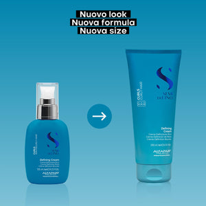 Alfaparf Semi di Lino Curls Defining Cream - Crema sin enjuague para cabello rizado. Define y controla los rizos.