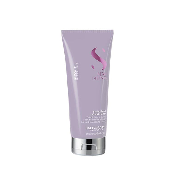 Alfaparf semi di lino smooth kit shampoo smoothing 250 ml-conditioner 200 ml e cream 125 ml - trattamento anticrespo per capelli da sottili a medi