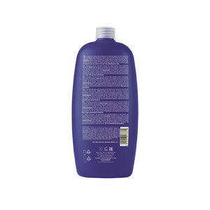 Alfaparf semi di lino blonde anti-yellow low shampoo - neutralizza gli indesiderati riflessi gialli