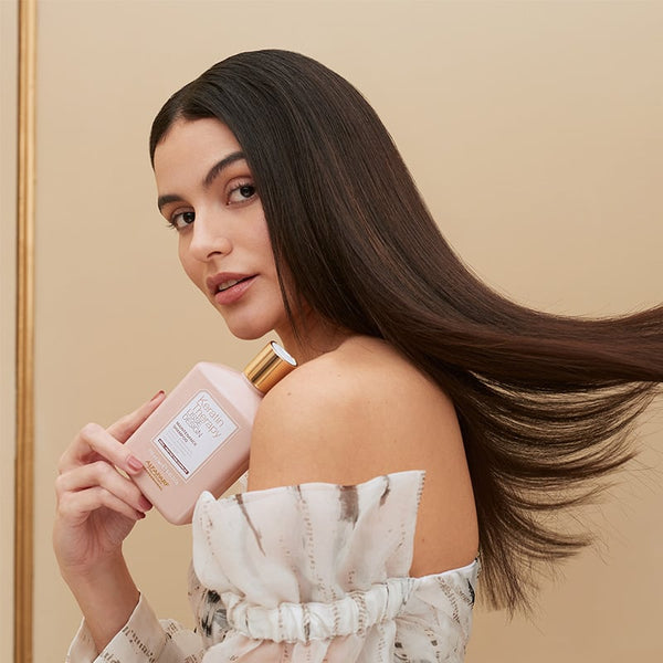 Alfaparf Keratin Therapy Smooth Shampoo and Mask - Maintaining Smooth Hair with Keratin
