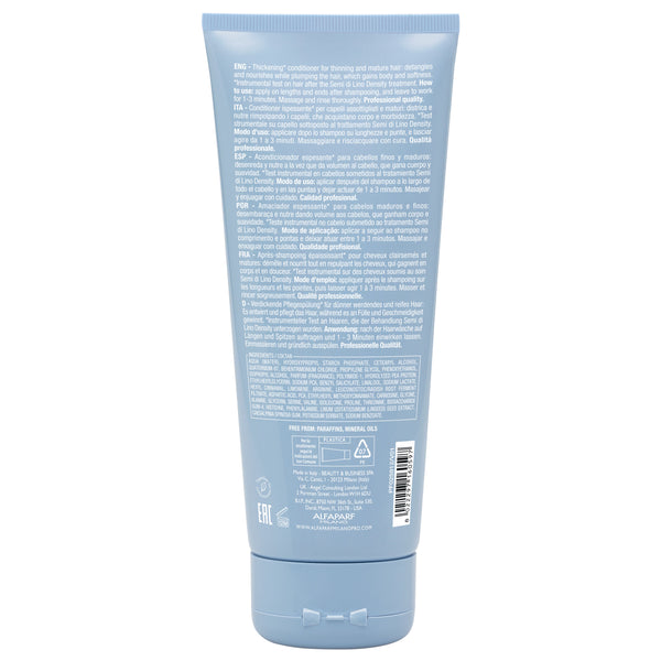 Alfaparf semi di lino density thichening conditioner - balsamo ispessente