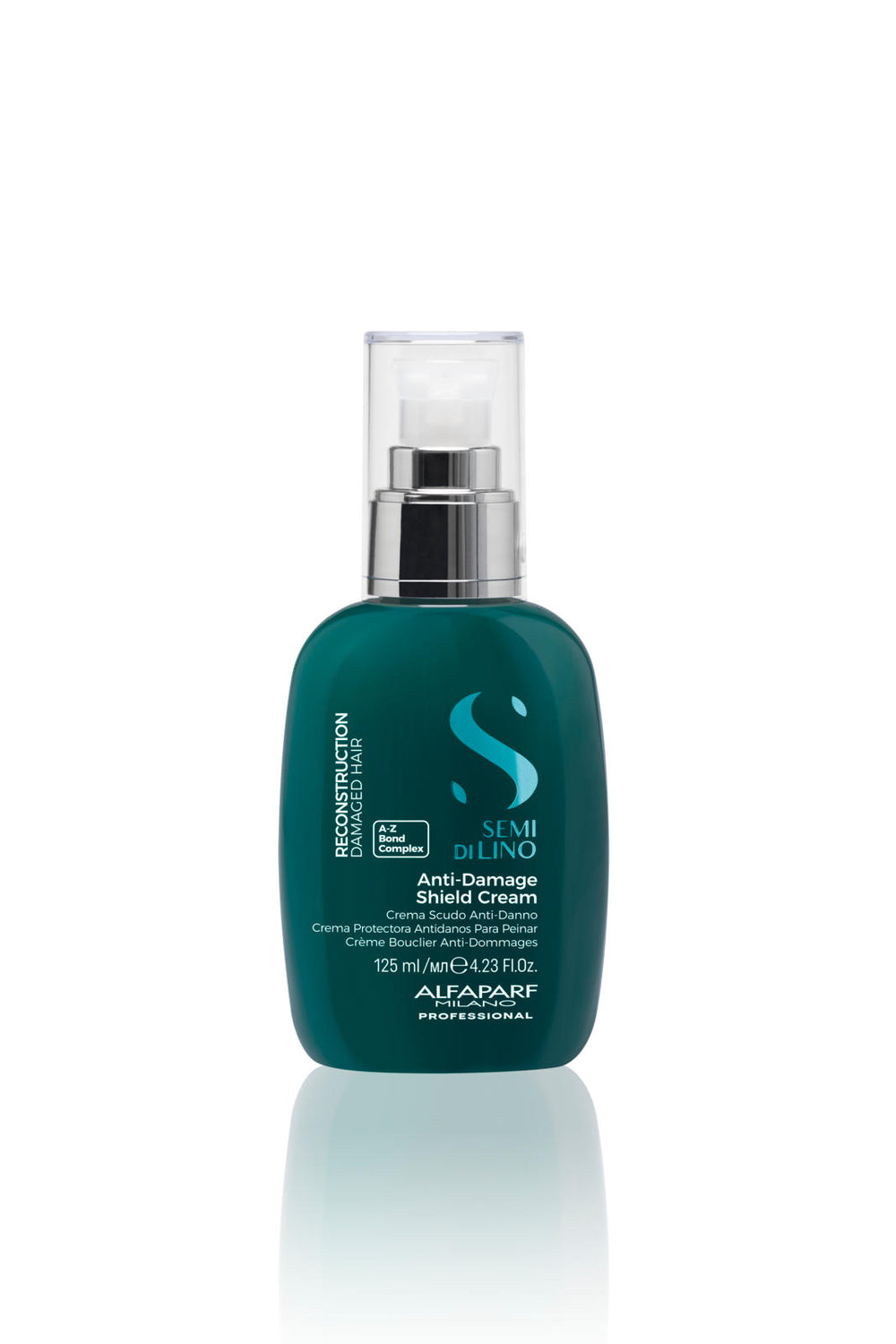 Alfaparf semi di lino anti damage shield cream - crema ristrutturante per capelli danneggiati da medi a spessi
