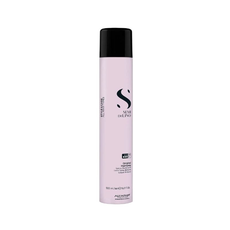Alfaparf semi di lino style e care original hairspray - Tenuta forte, apporta lucentezza.