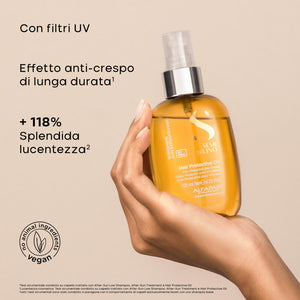 Alfaparf semi di lino sunshine hair protective oil - olio protezione capelli al sole