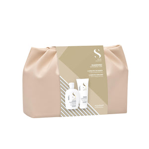 Alfaparf semi di lino Duo Kit diamond shampoo 250 ml e conditioner 200 ml - capelli morbidi e luminosi