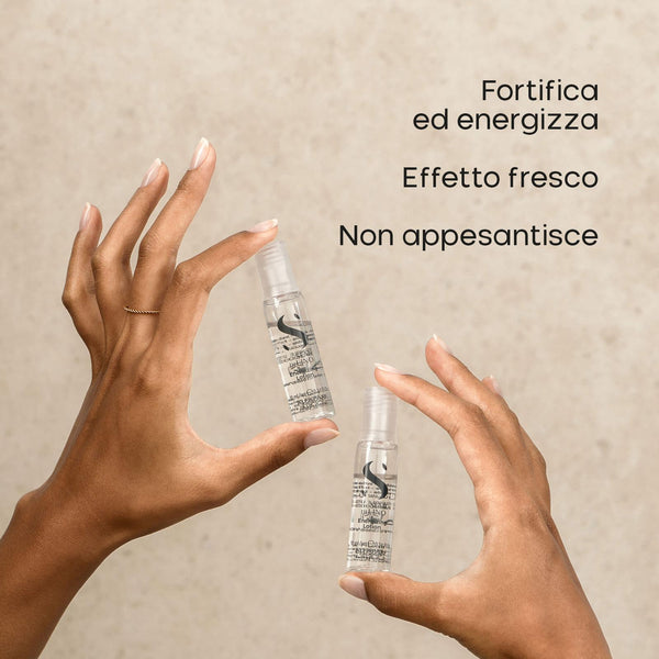 Alfaparf semi di lino Duo Kit scalp renew shampoo energizing 250 ml e lozione 12 fiale x 10 ml - trattamento anticaduta