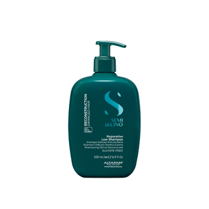 Alfaparf semi di lino reparative shampoo low - shampoo ristrutturante per capelli danneggiati e sfibrati