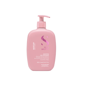 Alfaparf Semi Di Lino Nutritive Low Shampoo - Champú nutritivo para cabello seco y encrespado