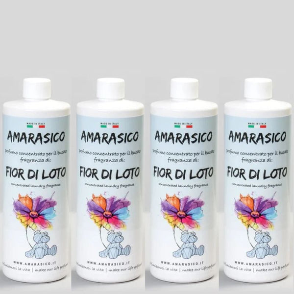 Amarasico essenza per bucato fior di loto 500 ml - Offerta 4 pezzi