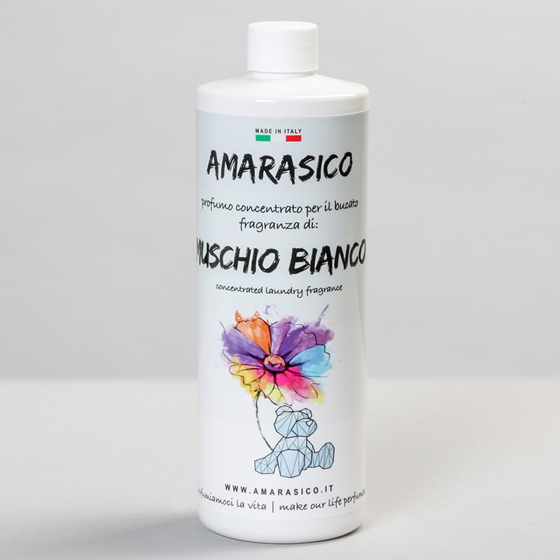 Amarasico essenza per bucato muschio bianco