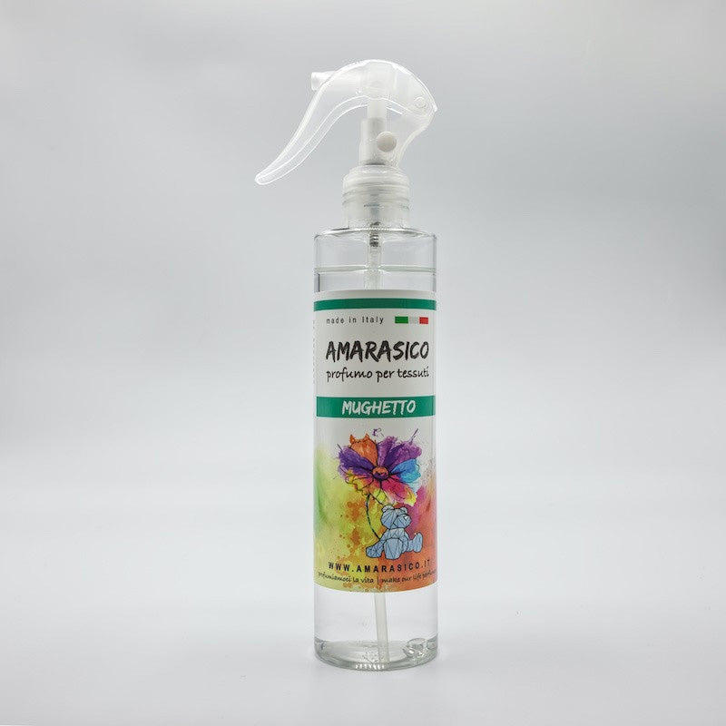 Amarasico spray per tessuti mughetto