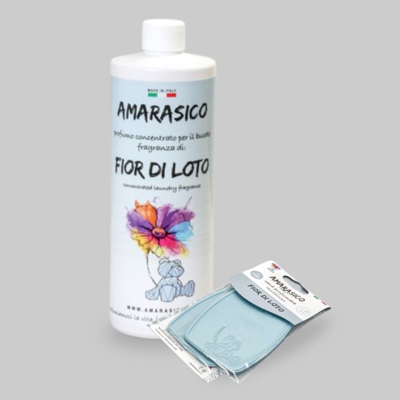 Amarasico kit fiore di loto essenza-card