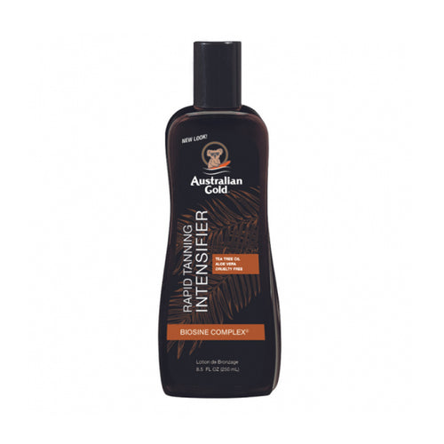 Australian gold rapid tanning intensifier