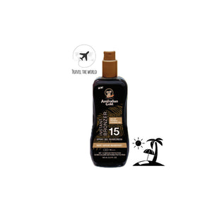 Australian gold instant bronzer spf15 travel size
