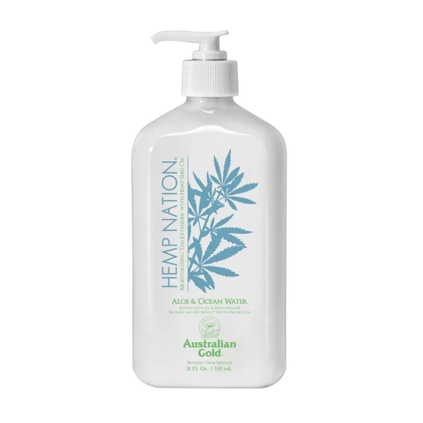 Australian gold hemp nation aloe & ocean water body lotion