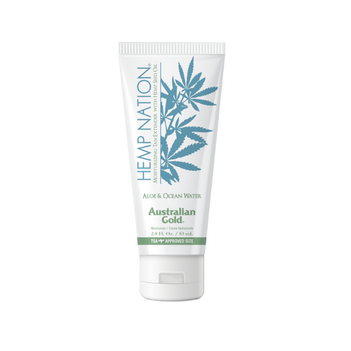 Australian gold hemp nation aloe & ocean water body lotion