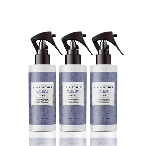 OFFERTA 3 PEZZI - Alfaparf style&stories sculpting hairspray