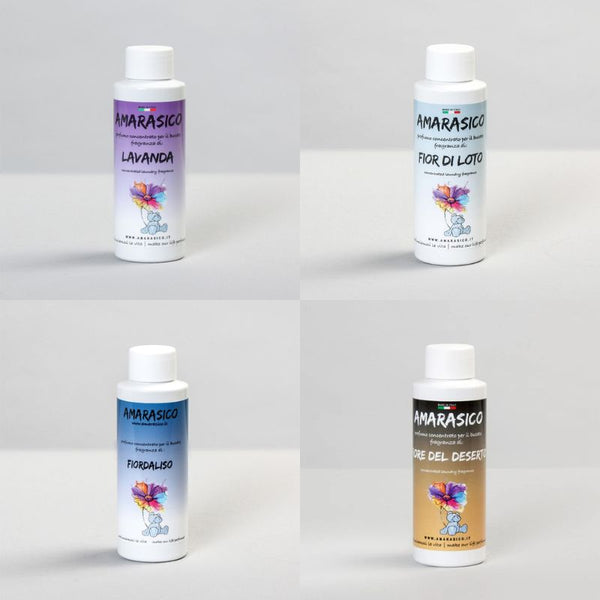 Amarasico bouquet primavera - lavanda, loto, fiordaliso, deserto 100 ml
