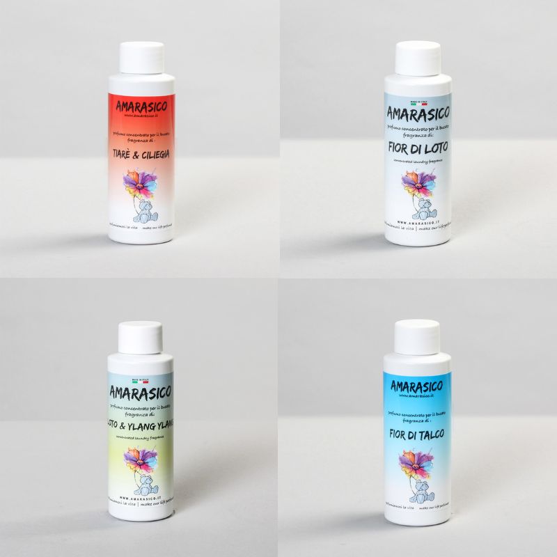 Amarasico bouquet sogno in fiore - tiarè e ciliegia, loto, talco, loto e ylang ylang 100 ml