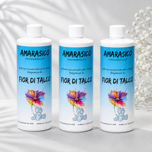 Amarasico essenza per bucato fior di talco 500 ml - Offerta 3 pezzi