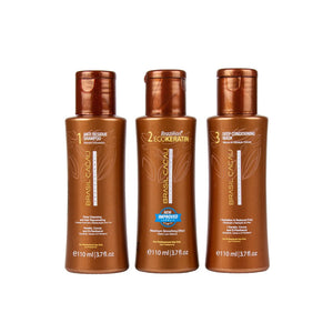 Brasil cacau brazilian ecokeratin kit - trattamento lisciante per capelli normali