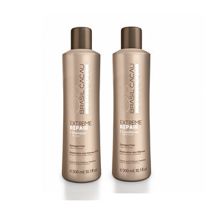Brasil cacau kit extreme repair - shampoo e conditioner