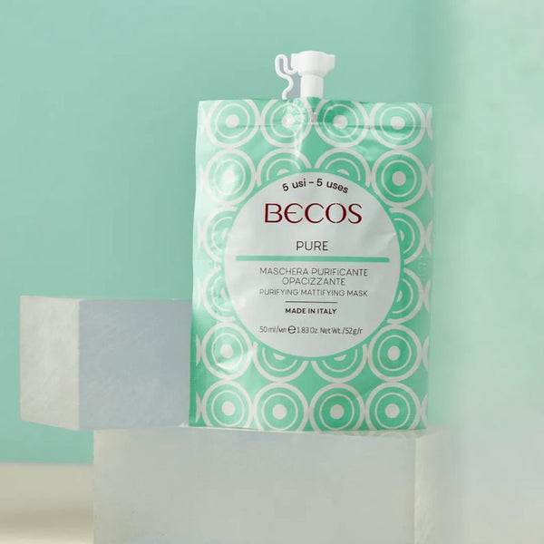Becos pure maschera purificante opacizzante