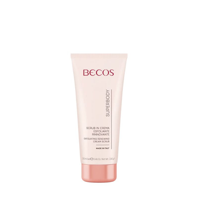 Becos superbody scrub in crema esfoliante rinnovante