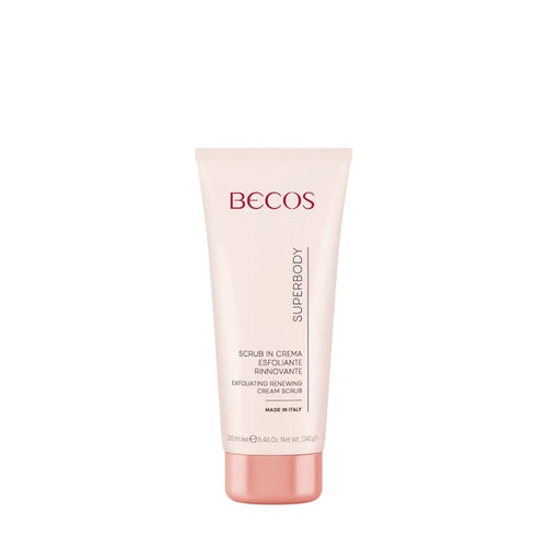 Becos superbody scrub in crema esfoliante rinnovante