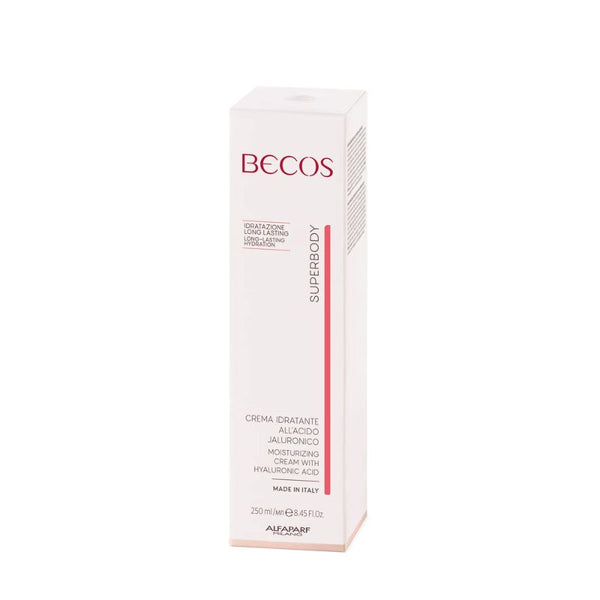 Becos superbody crema idratante all'acido jaluronico