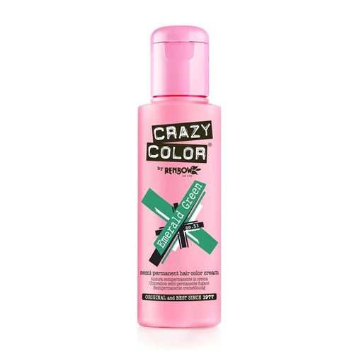 Crazy color 53 emerald green