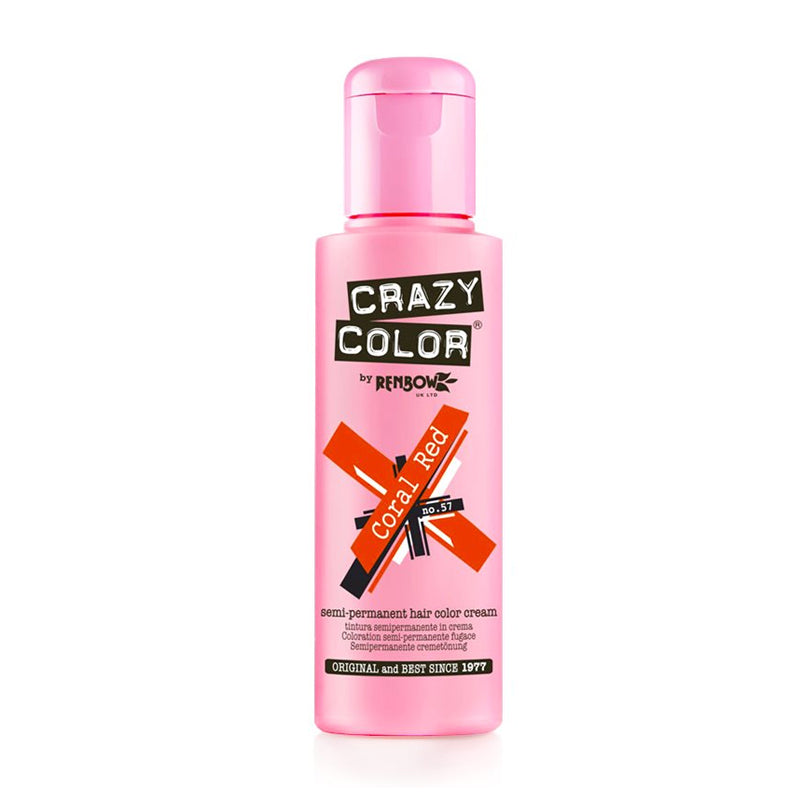 Crazy color 57 coral red