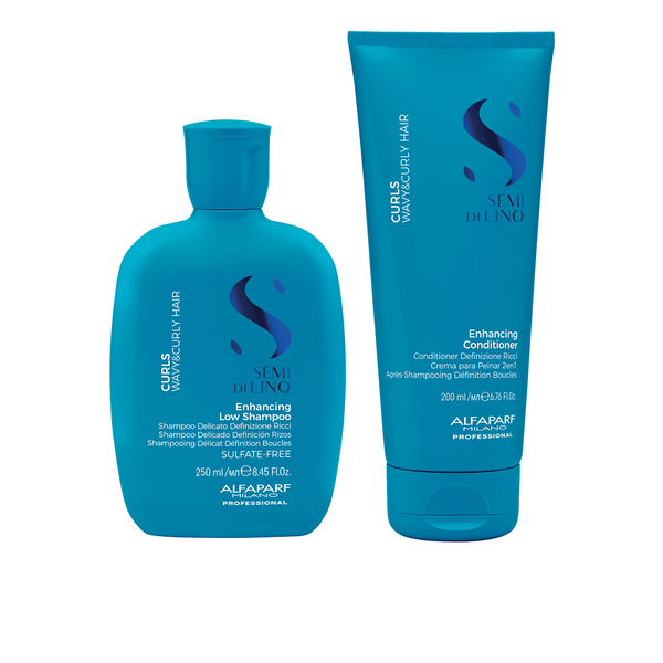 Alfaparf Milano Semi di Lino Curls - Shampoo 250 ml e Conditioner 200 ml