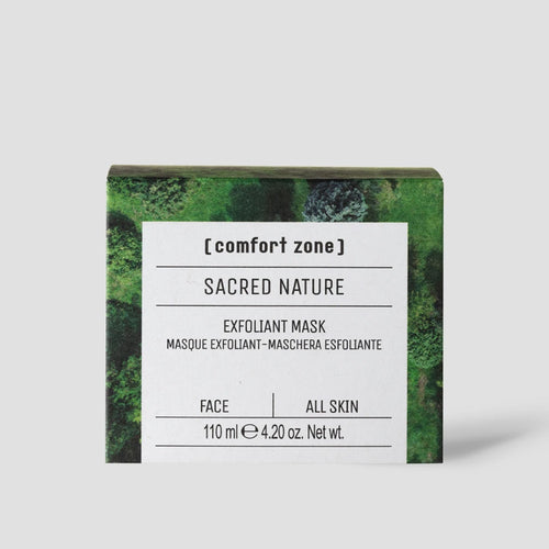 Comfort zone sacred nature exfoliant mask