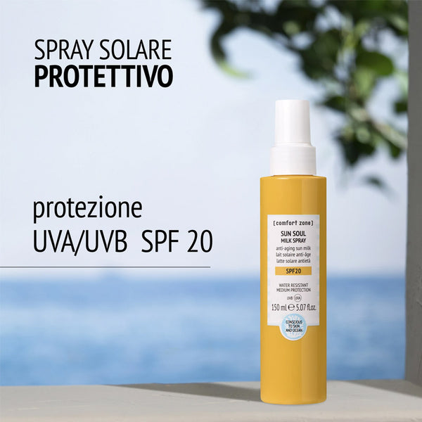 Comfort zone sun soul milk spray spf20